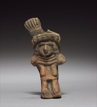 Figurine, 1325-1521. Mexico, Aztec, 14th century-16th century. Terracotta; overall: 8.6 cm (3 3/8