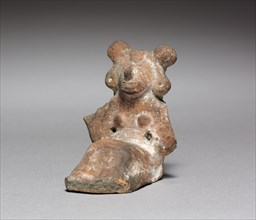 Figurine, 1325-1521. Mexico, Aztec, 14th century-16th century. Terracotta; overall: 6 cm (2 3/8 in