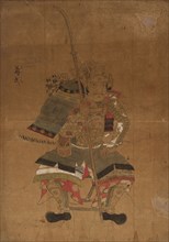 Shogun Ashikaga Tokonji in Armor, 1615-1868. Japan, Ukiyo-e School, Edo Period (1615-1868).