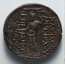 Tetradrachm: Zeus (reverse), 111-109 BC. Greece, late 2nd century BC. Silver; diameter: 2.8 cm (1