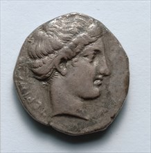 Stater, after 400 BC. Greece, Terina, after 5th century BC. Silver; diameter: 2 cm (13/16 in.).