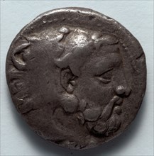 Stater, 389-369 BC. Greece, Macedonia, Amyntas III. Silver; diameter: 2.1 cm (13/16 in.).