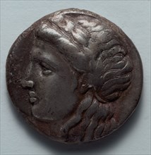 Tetradrachm: Phoenicia Standard  (obverse), 350-190 BC. Greece, Miletus, 4th -2nd century BC.