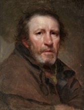 "Old Pat," The Independent Beggar, c. 1819. Samuel Lovett Waldo (American, 1783-1861). Oil on wood;