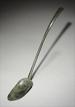 Spoon, 918-1392. Korea, Goryeo period (918-1392). Silver bronze; overall: 29.2 cm (11 1/2 in.).