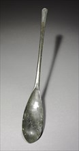 Spoon, 918-1392. Korea, Goryeo period (918-1392). Silver bronze; overall: 24.8 cm (9 3/4 in.).