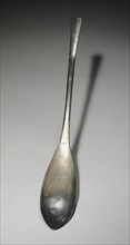 Spoon, 918-1392. Korea, Goryeo period (918-1392). Silver bronze; overall: 25.8 cm (10 3/16 in.).