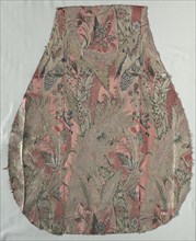Half of a Chasuble, 1600s. Italy, 17th century. Silk; overall: 78.1 x 63.2 cm (30 3/4 x 24 7/8 in.)