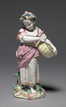 Spring; Autumn; Summer; Winter, c. 1775. Bristol Porcelain Factory (British), Pierre Stephan