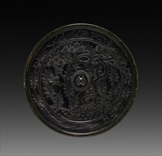 Mirror, 1185-1333. Japan, Kamakura Period (1185-1333). Bronze; diameter: 11 cm (4 5/16 in.).
