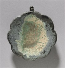 Flower-shaped Mirror, 1100s-1200s. Korea, Goryeo period (918-1392). Bronze; overall: 9.2 x 0.6 cm