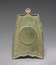 Bell-shaped Mirror, 918-1392. Korea, Goryeo period (918-1392). Bronze; overall: 15.6 x 9.6 x 0.4 cm