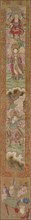 Buddhist Panel, 1300s. China or Korea, Yuan dynasty (1271-1368). Hanging scroll; ink and color on