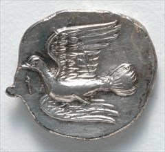 Drachma: Flying Dove (reverse), 400-323 BC. Greece, Peloponnesus, 4th century BC. Silver; diameter: