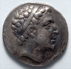 Didrachm, 220-179 BC. Greece, 3rd-2nd century BC. Silver; diameter: 2.6 cm (1 in.).