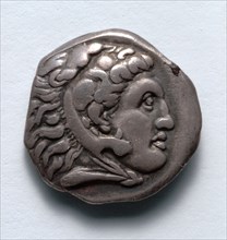 Rhodian Drachma: Club, Bow, and Owl (reverse), 387-300 BC. Greece, 4th century BC. Silver;