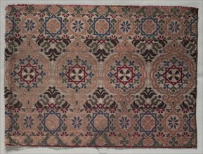 Fragment of Cloth, 19th century. Morocco, 19th century. overall: 24.1 x 32.3 cm (9 1/2 x 12 11/16