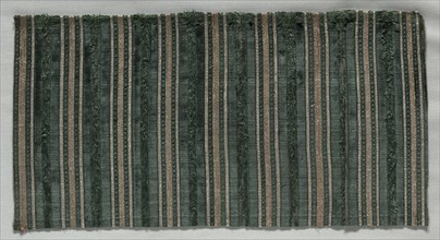 Velvet Fragment, 1700s. Italy, 18th century. Velvet; overall: 20.5 x 40 cm (8 1/16 x 15 3/4 in.)