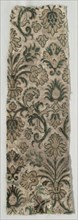 Velvet Fragment, c. 1600. Italy, early 17th Century. Velvet; overall: 45.5 x 14.5 cm (17 15/16 x 5