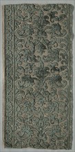 Velvet Fragment, late 1500s. Italy, late 16th century. Velvet (cut and uncut); silk; overall: 52.7