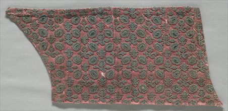 Velvet Fragment, late 1500s - 1600s. Italy, late 16th - 17th century. Velvet (cut and uncut); silk;