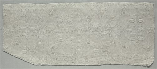 Textile Fragment, 1800s. Italy, 19th century (copy of late 15th - 16th-century style). Damask;