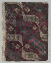 Velvet Fragment, c. 1385-1402. Italy, Milan ?, late 14th-early 15th Century. Velvet (cut and
