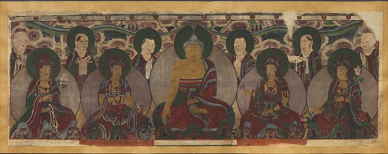 Assembly of Buddhist Deities, inscription dated 1846. Korea, Joseon dynasty (1392-1910).