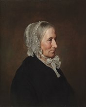 Portrait of the Artist's Mother. Allen Smith (American, 1810-1891). Oil on canvas; unframed: 65.5 x