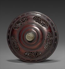Jar (teakwood lid), 19th century. Japan. Porcelain; average: 22.9 cm (9 in.).