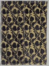 Brocade Textile, 1600s. Italy, 17th century. Brocade; silk and metal; overall: 38.1 x 27.9 cm (15 x