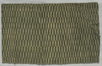 Silk Textile, 1600s. Italy, 17th century. Lampas weave (?), silk; overall: 39.3 x 25.1 cm (15 1/2 x