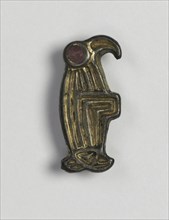 Eagle-Shaped Fibula, 500s. Frankish, Migration period, 6th century. Bronze with traces of gilding