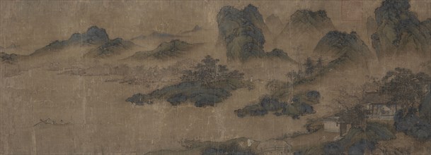 Visiting an Old Friend in the Spring Mountains, 1300s. After Sheng Mou (Tzu-chao) (Chinese, active