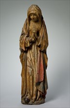 Virgin, 1510-1515. France, Champagne, early 16th century. Painted oak; overall: 119.4 x 36.9 cm (47