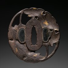 Sword Guard, c. 1800. Japan, Chosu school, Edo period (1615-1868). Iron; diameter: 7 cm (2 3/4 in.)