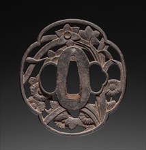 Sword Guard, 1615-1868. Japan, Chosu school, Edo period (1615-1868). Iron; overall: 7 x 6.4 cm (2