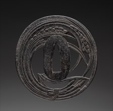 Sword Guard, early 19th century. Japan, Edo Period (1615-1868). Iron; diameter: 7.2 cm (2 13/16 in