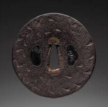 Sword Guard, 1500s. Japan, Muromachi Period (1392-1573). Iron; diameter: 8 cm (3 1/8 in.).