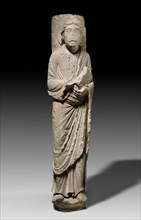Columnar Figure of an Apostle, c. 1180. France, Champagne, Châlons-sur-Marne, 12th century.