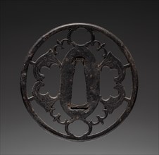 Sword Guard, 1615-1868. Japan, Edo period (1615-1868). Iron; diameter: 6.7 cm (2 5/8 in.).