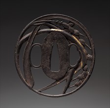 Sword Guard, early 19th century. Japan, Choshu School, Edo period (1615-1868). Iron; diameter: 6.7