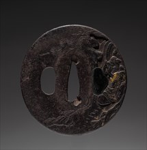 Sword Guard, 18th century. Japan, Nara School, Edo period (1615-1868). Iron; diameter: 6.7 cm (2