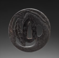 Sword Guard, early 19th century. Japan, Edo period (1615-1868). Iron; diameter: 7.1 cm (2 13/16 in