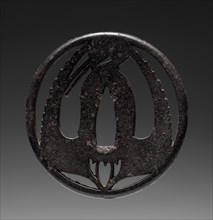 Sword Guard, 1615-1868. Japan, Edo period (1615-1868). Iron; diameter: 7 cm (2 3/4 in.).