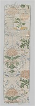 Fragment (Mounted with 1919.544b), 1600s. Italy, 17th century. Brocade, silk; overall: 74.9 x 20.3