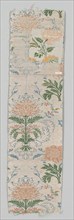 Fragments, 1600s. Italy, 17th century. Brocade, silk; overall: 74.9 x 20.3 cm (29 1/2 x 8 in.)