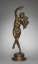 Bacchante and Infant Faun, 1894. Frederick William MacMonnies (American, 1863-1937). Bronze;