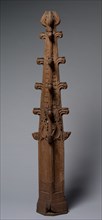 Pinnacle, 1400s. France, 15th century. Oak; overall: 200.7 x 30.5 cm (79 x 12 in.)