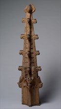 Pinnacle, 1400s. France, 15th century. Oak; overall: 152.5 x 29.2 cm (60 1/16 x 11 1/2 in.)